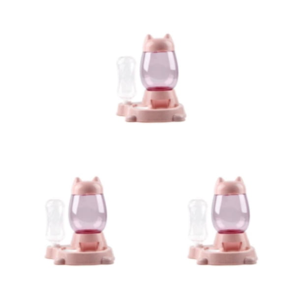 Methold Alimentador automático Suministros para mascotas Bebedero Tamaño compacto Multiusos Comodidad Accesorios para el hogar Cat Gravity Type1 NO1