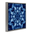 thumbnail image 4 of Stupell Industries Geometric Symmetry Pattern Abstract Painting Gray Floater Framed Canvas Art Print Wall Art, 18 x 18, 4 of 10