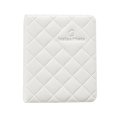 thumbnail image 1 of Guardurnaity Álbum de imágenes estándar de 3 pulgadas, patrón romboidal, cubierta de PU, tipo de inserción, bolsas para tarjetas bancarias Carteras Blanco Blanco Guardurnaity BB6624-07, 1 of 6