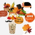 thumbnail image 4 of 21pcs Thanksgiving Photo Booth Props Thanksgiving Day Photo Prop Kit Fall Harvest Festival Decorations, 4 of 4