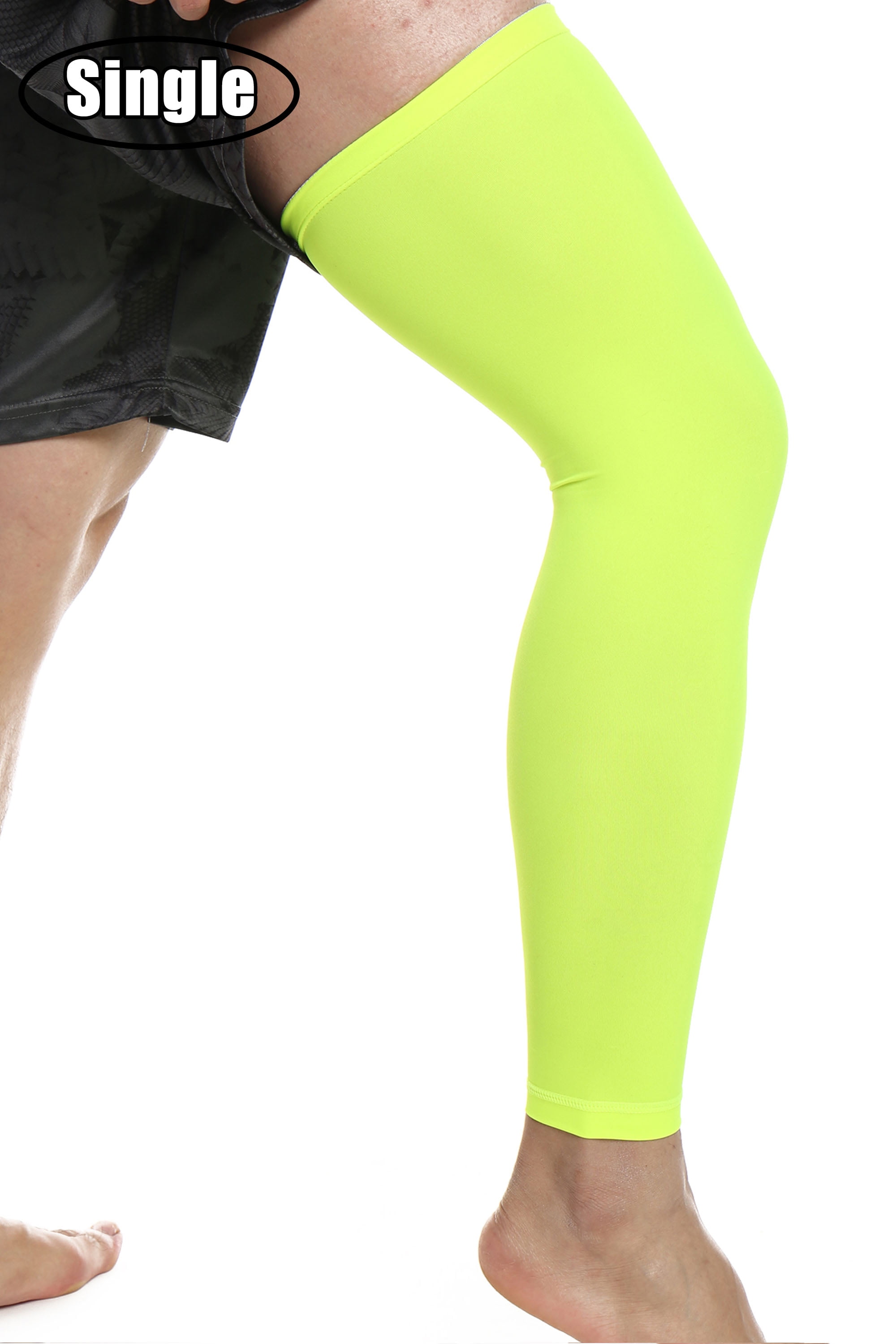 Details about   1 piece Sports Leg Calf Leg Brace Support Stretch Sleeve Compression Running 