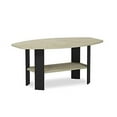 thumbnail image 3 of Furinno Simple Design Wood Coffee Table, Cream Faux Marble, 3 of 5