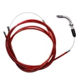 thumbnail image 3 of Red Throttle Cable Clutch Cable Line fit 49/60/66/80cc Motorized Bike 2 stroke, 3 of 12