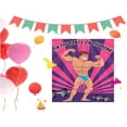 thumbnail image 4 of EIGTHTAIL 1 Set Bridal Shower Games Pin The Pants Junk On The Hunk Ladies Night Out Birthday Party & Bridal Showers And Large Game Poster For Bachelore Party Games Night Party Games, 4 of 5