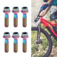 thumbnail image 1 of JUEGO DE PERNOS DE VÁSTAGO DE BICICLETA, TORNILLOS LIGEROS PARA MANILLAR DE BICICLETA PARA ENTUSIASTAS DE LA BICICLETA DE MONTAIMA Y CARTera, 1 of 7