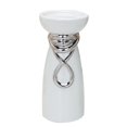 thumbnail image 1 of Portavelas de pilar, mesa de artesanía de cerámica, centro de mesa, accesorios para fotos, portavelas, candelabro, soporte para el hogar, Halloween, i plata 12cmx25.5cm, 1 of 8
