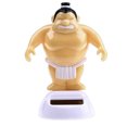 thumbnail image 2 of Hevirgo Funny Sumo Wrestler Solar Power Swinging Car Interior Dashboard Ornament Gift, 2 of 5