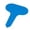 Blue, variant on 100Pcs Waterproof T-Type Plastic Plant Tags - Plug-In Garden Nursery Labels for Seedling Potted Plant Marking Gardening(Blue 4 Inch)