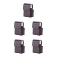 thumbnail image 3 of jesticaly Easy To Close And Open PU Cigarette Case For Business Cards Business Card Case Cigarette Cases Lychee brown 5Set, 3 of 6