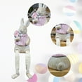 thumbnail image 5 of PATLOLLAV Easter Bunny-Decor-Figurines Home-Decorations ,Easter Decor Table Ornaments Resin Spring Bunny Sit Tabletop Ornament for Home Farmhouse Office Studio, 5 of 5