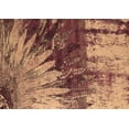 thumbnail image 1 of Ahgly Company Machine Washable Indoor Rectangle Oriental Brown Industrial Area Rugs, 7' x 9', 1 of 4