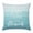 Light, Sky, White, Quote, variant on Throw Pillow Covers, Teal Blue Summer Beach Decorative Throw Pillow Covers 18x18 Inch, Coastal Vacation Blue Wooden Square Linen Pillow Cases for Couch/Living Room/Sofa