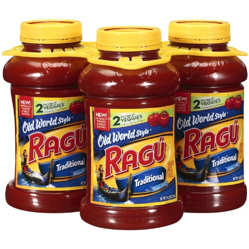 Ragu Traditional Spaghetti Sauce 3 45oz Walmart Com