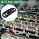 thumbnail image 2 of Anillo de sello de aceite universal Unique Bargains TG4 Lip Seal 42x62x8mm Caucho NBR negro de alta presión 5 Pcs, 2 of 7