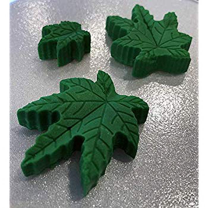 Silicone Marijuana Pot Leaf Gummy Chocolate Hard Candy Mold w