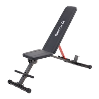 Reebok Fitness Delta Deck, Adjustable Weight Bench, Incline