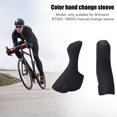 thumbnail image 4 of Funda de silicona para palanca de cambios de bicicleta de carretera 2 uds. para R7000 R8000 Shimano 2400/3500, 4 of 9