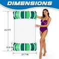 thumbnail image 2 of Paquete de 4 hamacas inflables para piscina Zcaukya para adultos, 2 of 7