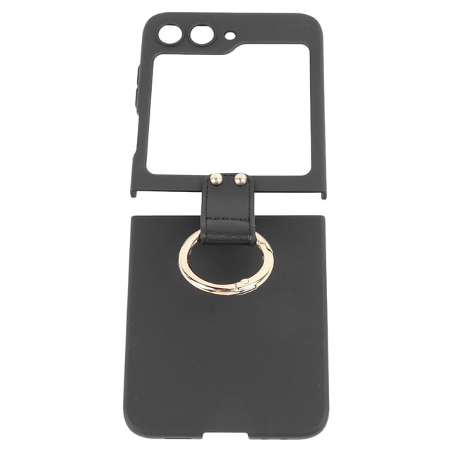 Phone Case for Samsung Galaxy Z Flip 5 Shockproof Anti Scratch Ultra Thin Slim Protective Phone Case Cover with Ring
