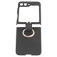 thumbnail image 1 of Funda para teléfono Samsung Galaxy Z Flip 5, a prueba de golpes, antiarañazos, ultrafina, delgada, protectora, con anillo, 1 of 15