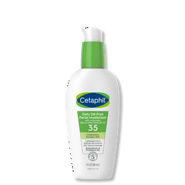 Cetaphil Daily Oil Free Face Moisturizer with SPF35, For Dry or Oily Combination Skin, 3oz