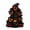 Black, variant on Halloween Decor Pumpkin Lights Decorations – Stacked Jack O Lantern Tree Night Light with Ghost Face, Orange Black Hanging Tabletop Pumpkin Decoration, Spooky Indoor Decor