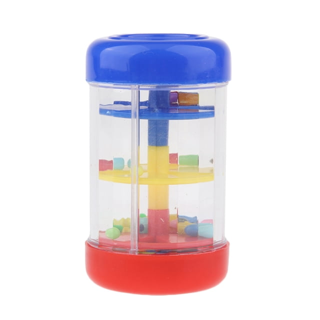 Coctelera de Plástico Rainmaker Rain Stick para , Bebés, Pequeños, Juguetes Preescolares - 9 cm (3.54 pulgadas) Sunnimix Juguete de percusión Rainmaker