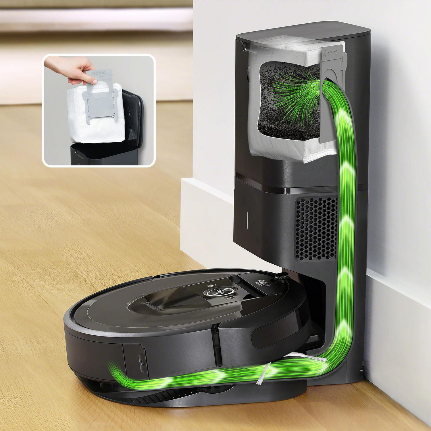 iRobot Roomba i7+ 本体 iRobot Roomba i7+ Review: This Bot Can Empty Its Own Bin | WIRED