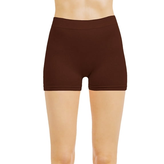ClothingAve. Women's Basic Biker Shorts Underskirt/Underdress Layer Leggings Female Leggings