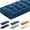 Navy Blue, variant on 36x14 Inch Daybed Bench Cushions for Indoor Furniture Chenille  Beige Button Tufted Thicken Seat Pad Mat with Memory , Window Floor Sofa Chair Pillow for Living Room Patio Porch Swing