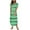 B-Green, variant on Atogsazn Summer Dresses for Women Casual Solid Color Pocket Short Sleeve V-Neck Loose Dress Plus Size Maxi Dresses Pink M