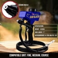 thumbnail image 4 of LE LEMATEC Portable Sandblaster Gun Kit, Air Compressor Sand Blaster, Paint & Rust Remover, Abrasive Media & Soda Blaster for Metal, Wood, Automotive, 4 of 9