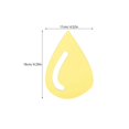 thumbnail image 2 of Waterproof Acrylic Mirror Wall Sticker Water Drop Pattern 20Pcs Pack, 2 of 4