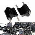 thumbnail image 1 of For Harley Sportster Xl1200x Xl 1200 48 Cnc Aluminum 2 Rise Handlebar Riser 1 Bar Heighten Block Extension Kit 2010-2022, 1 of 4