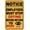 Warning Sign 3, variant on Metal Tin New Road Slow Watch for Dogs Sign - 8"x12", Funny Warning Decor for Outdoor Patio, Park, Yard, Garage