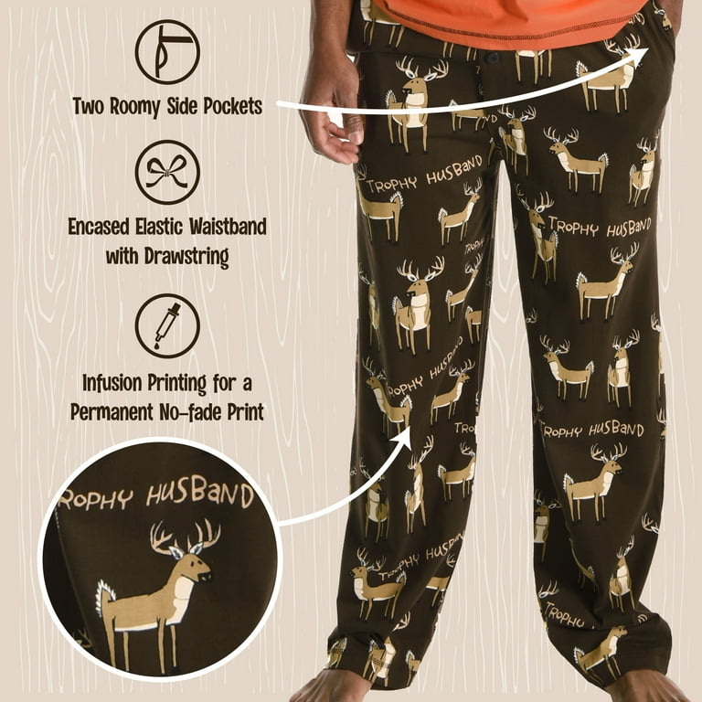 Mens deer pajama pants new arrivals