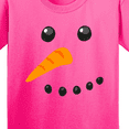 thumbnail image 4 of Inktastic Snowman Face Youth T-Shirt, 4 of 5