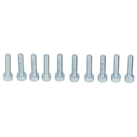 

Fyydes 20pcs M5 Screws Iron Replacement Full Thread Garden Machine Bolts For Stihl 9022 371 1020 Full Thread Screws M5 Screws