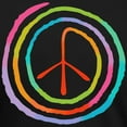 thumbnail image 3 of CafePress - Spiral Peace2 T Men's Deluxe T Shirt - Mens Tri-blend T-Shirt, 3 of 4