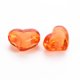 thumbnail image 2 of Transparent Acrylic Beads Bead in Bead Heart Mixed Color 15.5x21.5x12mm Hole: 3mm about 213pcs/500g, 2 of 6