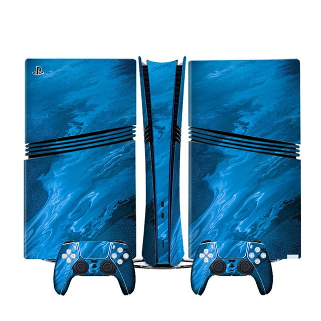 Compatible With PS5 Pro Consoles Cartoon Anime Stickers Set, Cute Custom Decals with Game Controller Skin