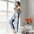 thumbnail image 5 of Sikiie Bird Butterfly Stripe Women’s Ultra-Soft Comfy Lounge Pants Sleepwear Comfy Lounge Pants Drawstring Sleep Bottoms with PocketsSmall, 5 of 6