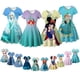 thumbnail image 2 of Summer Baby Girl Frozen Princess Elsa Anna Blancanieves Vestido de fiesta Jasmine Mermaid Ariel Dibujos animados 3D Imprimir Ropa casual Vestido7-8T (Etiqueta 140) Gao Jinjia LED, 2 of 2