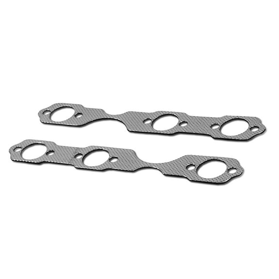 DNA Motoring GKT-A-HD-S1096-43L For 1992 to 2005 GMC Jimmy Savana Sierra Chevy S10 Pickup Express Silverado 4.3L V6 2Valve Exhaust Header Manifold Gasket 93 94 95 96 97 98 99 00 01 02 03 04