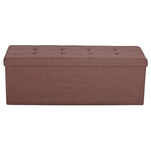 ZENSTYLE Storage Ottoman Bench Folding Bench Chest Foot Rest Stool Home Decor