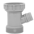 thumbnail image 1 of Adaptateur de Tuyau d'Évacuation d'Évier en Forme de Raccord de Branche d'Égout de Lavabo Femelle à Filetage Mâle, 1 of 6