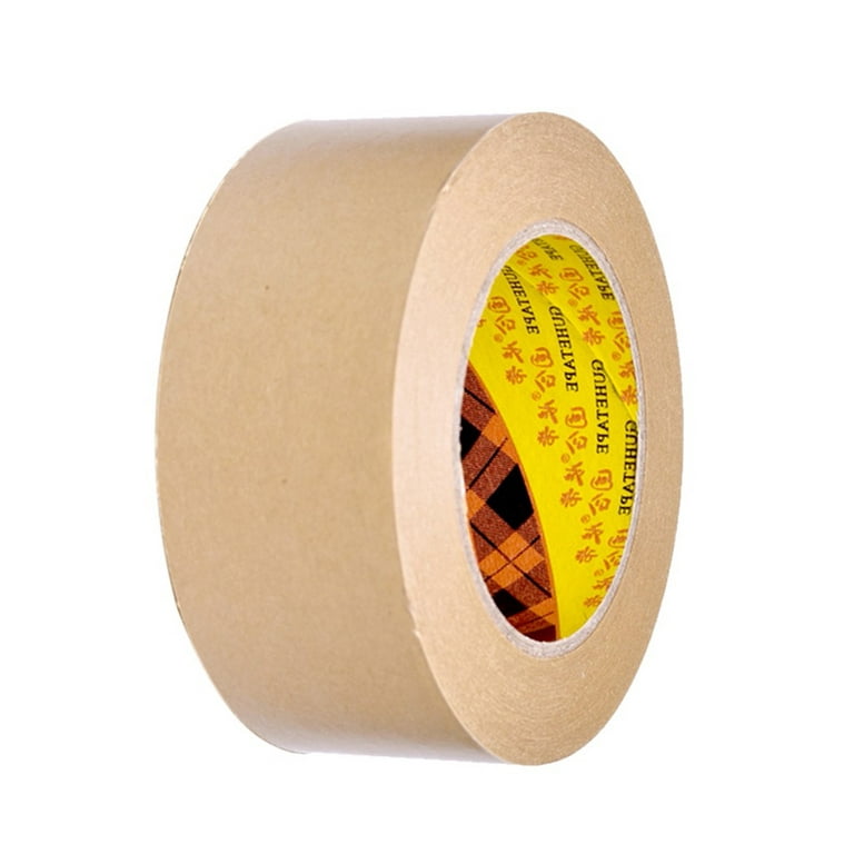 KIHOUT Promotion 1xRoll of Brown Paper Framers Masking Tape sealing tape  36mm x 50meters