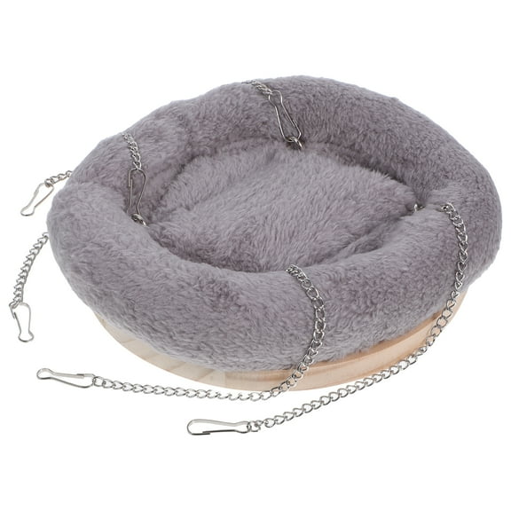 Bird Nest Warm Hanging Hammock Rat Parrot Supplies Winter Grey