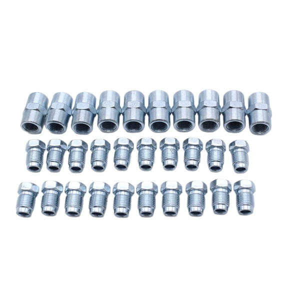 Dickly 10 Brake Line Connector Kit Replaces Repair Parts for 4.75mm Brake Line