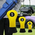 thumbnail image 6 of AMLESO Golf covers Golf Club Head Covers for Woods Portable Long Neck Golf Covers for Men, Women Golfer Equipment 1 3 U, 6 of 10